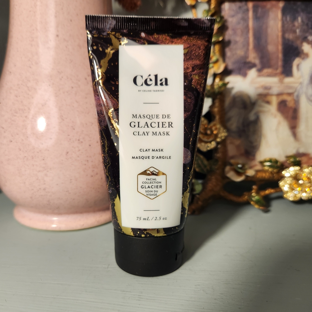 Céla by Celine Tadrissi Glacier Clay Mask is a mineral-rich facial treatment NEW